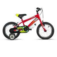 BICICLETA 12" JLWENTY ROJO/NEGRO