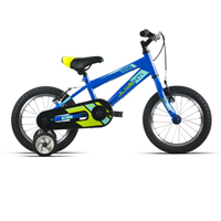 BICICLETA 14" NIÑO AZUL/NEGRO