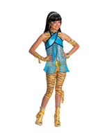 DISFRAZ PARA NIÑA CLEO DE NILE MONSTER HIGH TALLAL - HALLOWEEN 8-10 AÑOS 