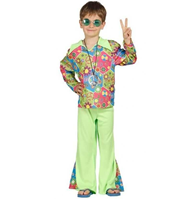 DISFRAZ INFANTIL HIPPIE BOY T 7-9 AÑOS 