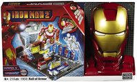 IRON MAN SALA DE ARMAS CABEZA