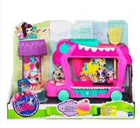 LITTLEST PET SHOP CAMION DE LOS DULCES INCLUYE GATITA EXCLUSIVA