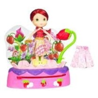 TARTA DE FRESA MODA MAGICA CAMBIA VESTIDO DE COLOR 26X26X10