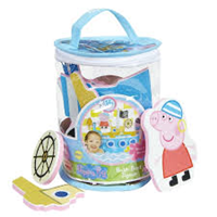 PUZZLE BARCO PARA EL BAÑO PEPPA PIG 16 PIEZAS
