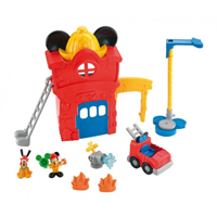 PARQUE DE BOMBEROS DE MICKEY C/ACCESORIOS