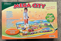MEGA CITY TAPETA MUSICAL