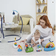 LazyChild-silla que rebota para bebé, columpio que rebota, marco de Fitness para bebé, mejora la fuerza de las piernas,
