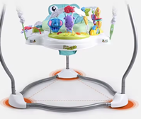 LazyChild-silla que rebota para bebé, columpio que rebota, marco de Fitness para bebé, mejora la fuerza de las piernas,