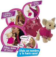 PELUCHE PERRO CHI CHI LOVE INTERACTIVO C/BOLSO EXCLUSIVO OBEDECE A TUS INTRUCCIONES