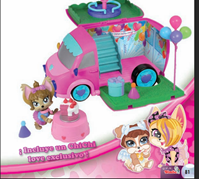 CHI CHI LOVE CARAVANA CON 1 PERRITO 28X16X18