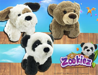 PELUCHE ZOOKIEZ 6 MODELOS SDOS - Modelos surtidos