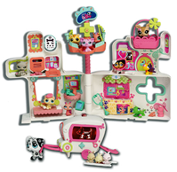 LITTLEST PET SHOPS HOSPITAL CON 4  MASCOTAS oferta 