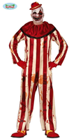 DISFRAZ PAYASO RAYAS ADULTO T- L