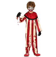 DISFRAZ PAYASO ASESINO INFANTIL T- 5/6 AÑOS
