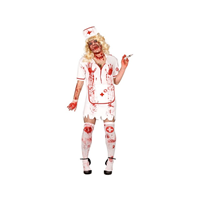 DISFRAZ ENFERMERA ZOMBIE ADULTO T- UNICA