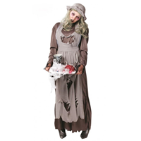 DISFRAZ DONCELLA ZOMBIE ADULTO T- M/L 