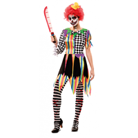 DISFRAZ PAYASA SINIESTRA T- XL