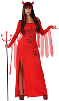 DISFRAZ DIABLA ADULTO T-XL