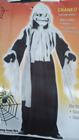 DISFRAZ NINO SKULL CRANEO T 7-9 AÑOS 