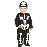 DISFRAZ ESQUELETO INFANTIL T- 12/18 MESES