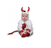 DISFRAZ PEQUEÑO DIABLO INFANTIL T- 7/12 MESES