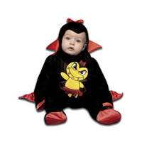 DISFRAZ VAMPIRO INFANTIL T-7/12 MESES 