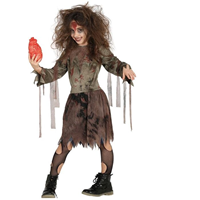 DISFRAZ ZOMBIE INFANTIL T- 5/6 AÑOS