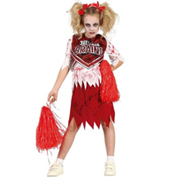 DISFRAZ ANIMADORA ZOMBIE INFANTIL T- 5/6 AÑOS