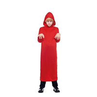 TUNICA CON CAPUCHA ROJA T- 3/4 AÑOS 