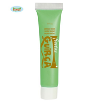 TUBO MAQUILLAJE EN CREMA VERDE NEON 10 ML