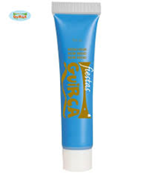 TUBO MAQUILLAJE CREMA AZUL NEON 10 ML
