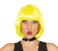 PELUCA MEDIA MELENA AMARILLA