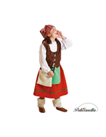 DISFRAZ PASTORA T -B 2-3 AÑOS 