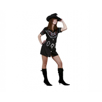 DISFRAZ ADULTO VAQUERA T UNICA 