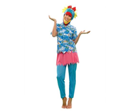 DISFRAZ PAJARA HAWAIANA