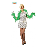 DISFRAZ ADULTO MUJER DOLAR T UNICA