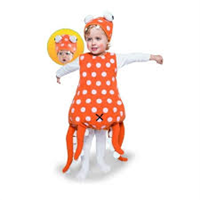 DISFRAZ INFANTIL PULPO T 1-2 AÑOS