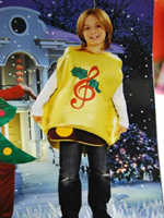 DISFRAZ INFANTIL CAMPANA DE NAVIDAD DE 7-9 AÑOS