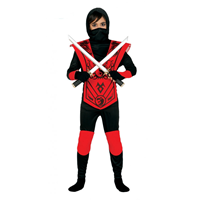DISFRAZ NINJA RED TALLA 7-9 AÑOS