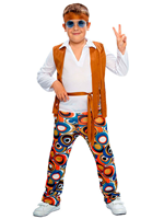 DISFRAZ INFANTIL HIPPIE T 5-6 AÑOS 