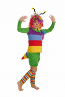 DISFRAZ GUSANITA T. S 4-6 AÑOS