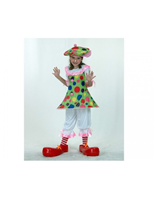 DISFRAZ INFANTIL PAYASA ARO 10-12 AÑOS