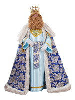 DISFRAZ ADULTO REY GASPAR  LUJO 