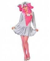 DISFRAZ ADULTO ELEFANTE MUJER XS-S