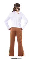 DISFRAZ ADULTO HIPPIE FLOWER T L 52-54