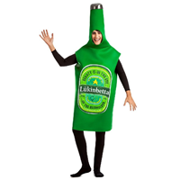 DISFRAZ BOTELLÍN DE CERVEZA ADULTO T XL