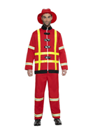 DISFRAZ ADULTO BOMBERO T M/L