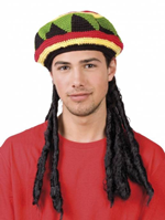 PELUCA RASTA CON GORRO