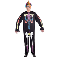 Fantasia adulto Skeleto coLORES T UNICA 