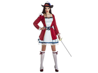 DISFRAZ DE LADY MOSQUETERA TALLA M-L